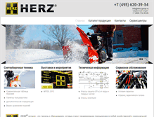 Tablet Screenshot of herz-group.ru